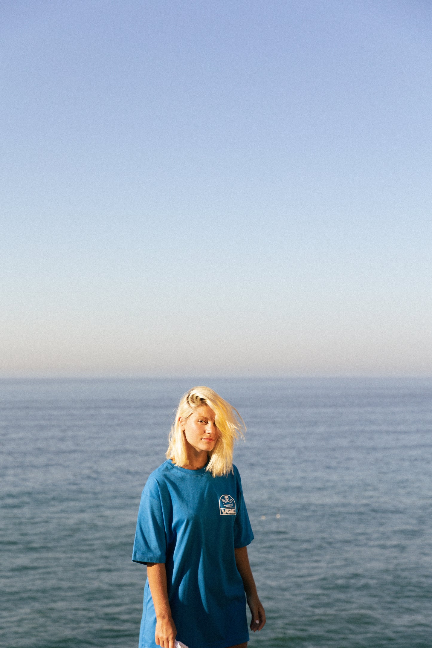 T-SHIRT OCEAN VOICE #azul