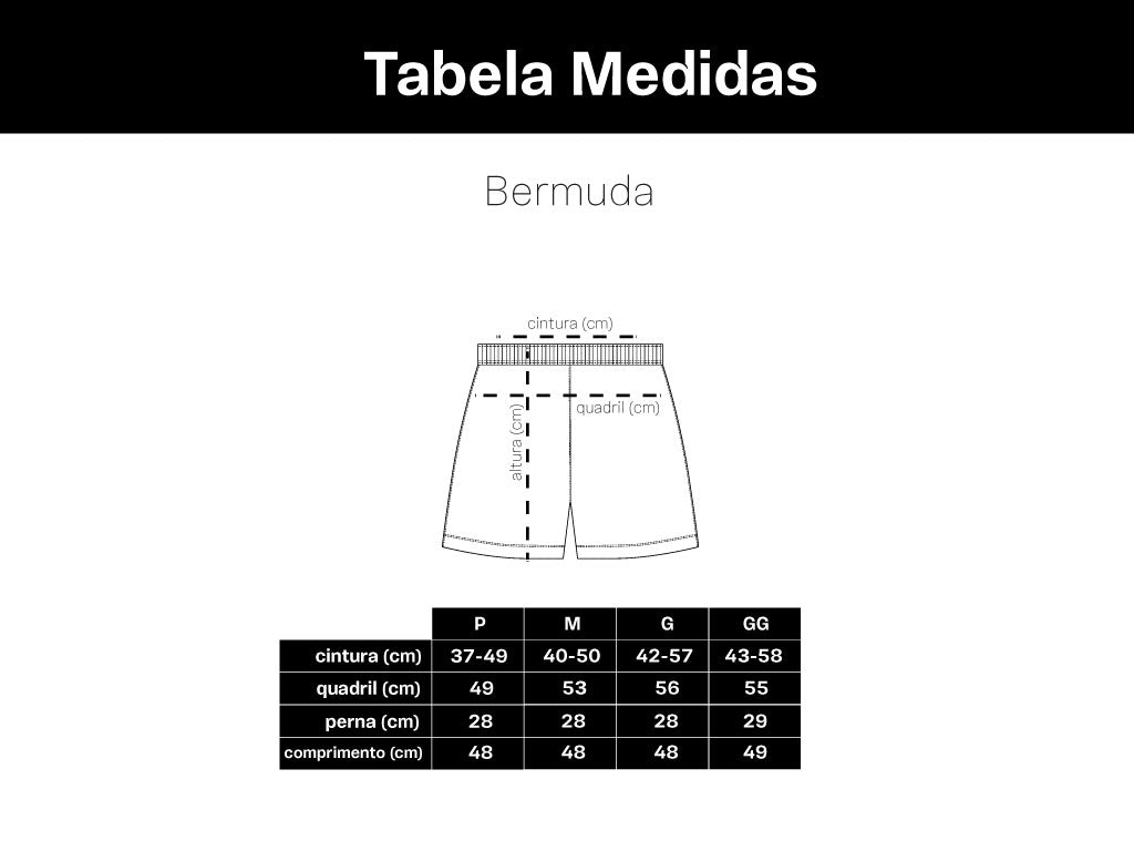 Bermuda Comfy Preta